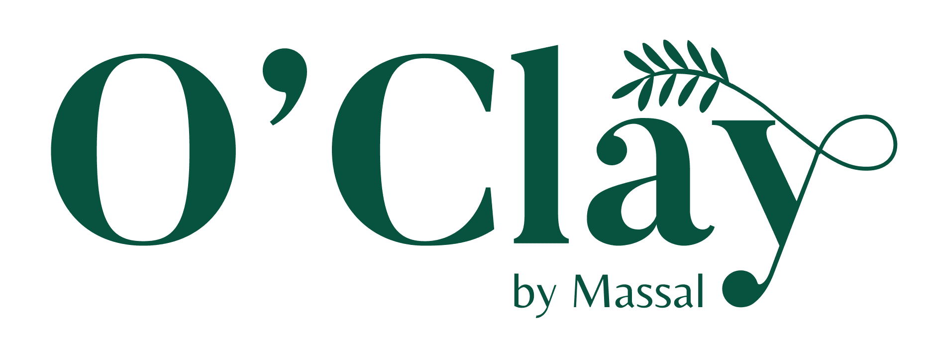 Логотип бренда O'Clay by Massal — произведён ВЛАГА